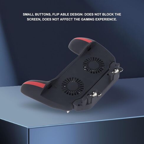Sanpyl Mobile Game Controller with Cooling Fan, Gaming Grip Gamepad, Quiet, Portable, Wide Compatibility (H10 Radiator Plug in) in Saudi Arabia