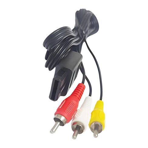 AV Cable Composite Video Cord,AV Cable Connector Adapter Transmitter,Gaming Console Part Repair,Video Audio Cord Wire for NGC in Saudi Arabia