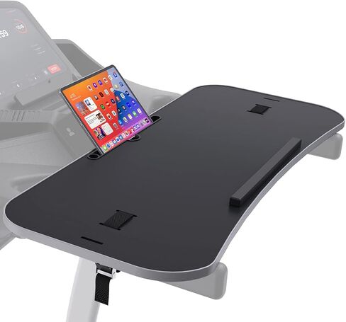 Treadmill Desk Attachment, Universal 36" Laptop Desk for Walking Treadmill | Ergonomic Workstation, Treadmill laptop holder for Home Office, Notebook Stand for Handlebars up to 36", Walk While You Type! in Saudi Arabia