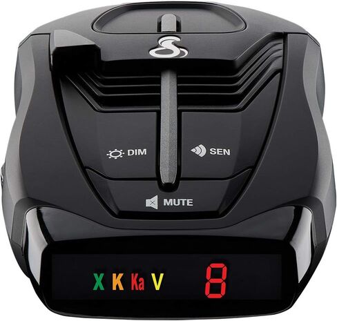 Cobra RAD 480i Laser Radar Detector – Long Range Detection, Bluetooth, iRadar App, LaserEye Front and Rear Detection, Next Gen IVT Filtering, Black (Renewed) in Saudi Arabia