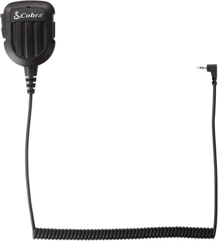 Cobra Shoulder Speaker Microphone - Speaker Mic with Push-to-Talk Button for Cobra Two-Way Radios with 2.5mm Plug in Saudi Arabia