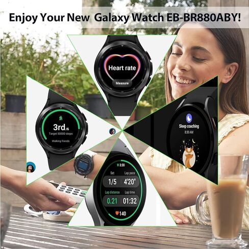 [320mAh] EB-BR880ABY Battery for Samsung Galaxy Watch 4 Classic SM-R880 SM-R885 (42mm)/Galaxy Watch 4 SM-R860 SM-R865 (40mm) with Repair Tool Kits in Saudi Arabia