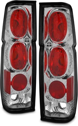 AKKON - For 1986-1997 Nissan Hardbody D21 Pickup Truck Smoked Tail Brake Lights Lamp Left + Right Pair in Saudi Arabia