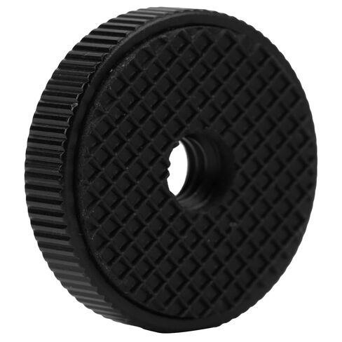 Aluminum Alloy Cold Shoe Mount Nut, Simple Design, Lightweight and Compact, Antiscratch Gaskets, Clear Thread, Quality Assurance, for 1/4in Screw Products, Equipped with in Saudi Arabia