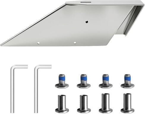 Replace 27051 Skeg Protector Guard Fits for Mercruiser Bravo 1 & Bravo 3 Mercury 1990-2023, Stainless Steel Skeg Repair Guard Kit in Saudi Arabia