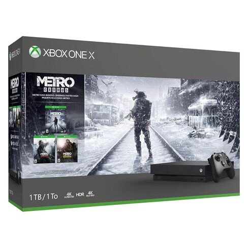 Xbox One X 1TB Console - Metro Exodus Bundle (Discontinued) (Renewed) in Saudi Arabia