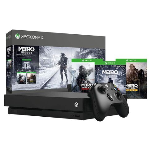 Xbox One X 1TB Console - Metro Exodus Bundle (Discontinued) (Renewed) in Saudi Arabia