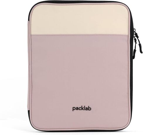 Cream & Pink Tablet Sleeve Case – Slim Protective Tablet Case Compatible with 10th & 11th Generation iPads & iPad Air 11 Inch | Padded Zippered Tablet Sleeve with Organizer in Saudi Arabia