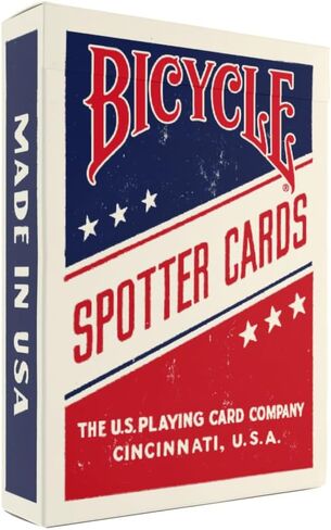 Bicycle Spotter Cards, Authentic Reissue, WW II Brand, Blue MIS-0103B in Saudi Arabia