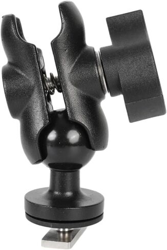 1" Track Ball with T-Bolt Attachment & Short Double Socket Arm, Aluminum Alloy Track Mount Base for Kayak Boat Truck, Compatible with RAM Mounts and 1 inch Ball Phone Holder in Saudi Arabia