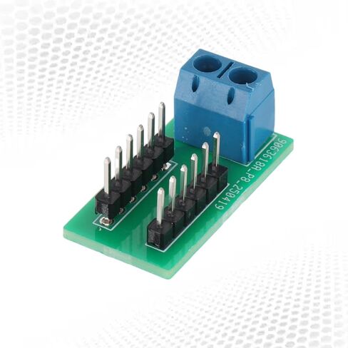 5 Pcs 2x6 Position Terminal Block Distribution Module Power Distributions Board Wire Distribution Block 2P Screw Terminal to 2.54mm Pitch pin Header Connector in Saudi Arabia