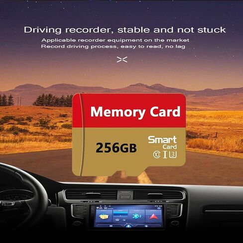 Memory Card 256GB Mini TF Card Ultra High Speed Smart Card for Android Phones,Action Camera,Tablets Expanded Storage in Saudi Arabia