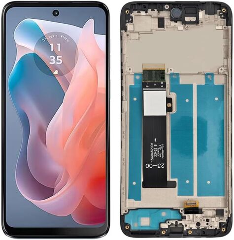 شاشة LCD بديلة تعمل باللمس مع إطار لهاتف Motorola Moto G Play 2024 XT2413 XT2413-1 XT2413-2 XT2413-3 G Play Gen 3 XT2413-V 6.5 بوصة in Saudi Arabia
