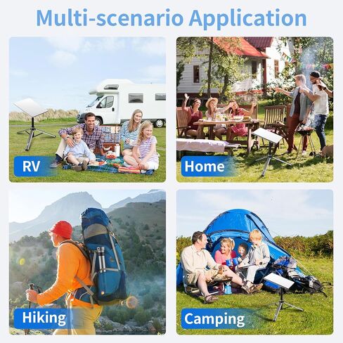 Starlink Mini Tripod Mount with Adapter (2024 Old Version), Lightweight and Adjustable Starlink Mini Stand Tripod, Suitable for Outdoor Camping and Home in Saudi Arabia