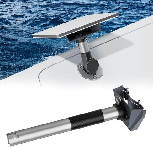 Starlink Mini Mount, Marine-Grade 360° Swivel Fishing Rod Holder Mount for Satellite Dish, Heavy-Duty & Lockable Starlink Mini Mounting Kit Starlink Mini Accessories for Boat Yacht Sailboat Trawler in Saudi Arabia