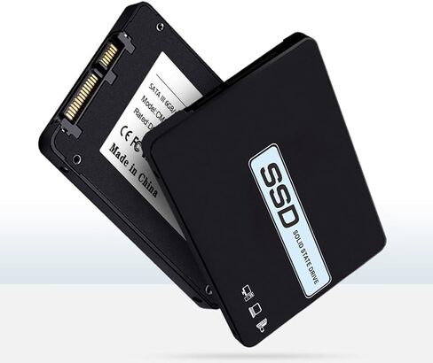 محرك أقراص الحالة الصلبة الداخلي 128G SATA III SSD مقاس 2.5 بوصة، ترقية ذاكرة الكمبيوتر أو الكمبيوتر المحمول والتخزين لمحترفي تكنولوجيا المعلومات والمبدعين والمستخدمين اليومي in Saudi Arabia