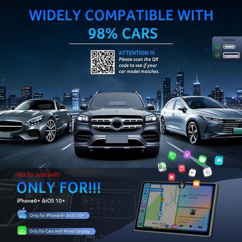 محول Acer Gadget CarPlay اللاسلكي لأجهزة Apple - محول iPhone اللاسلكي Apple CarPlay اللاسلكي ترقية CarPlay السلكية إلى اللاسلكية لمكالمات ورسائل التنقل بالموسيقى بسلاسة in Saudi Arabia