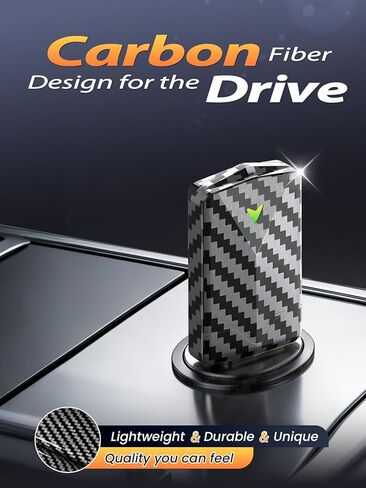 محول CarPlay اللاسلكي الصغير للغاية لأجهزة Apple iPhone - التوصيل والتشغيل، بدون كمون، يحول السلكية إلى دونجل تشغيل السيارة اللاسلكية، سريع الثبات للسيارات 2016+ مع Apple CarPlay Carbon in Kuwait