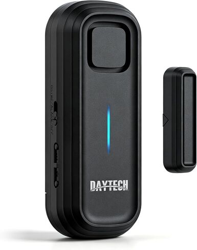 DAYTECH إنذار باب الثلاجة مع تأخير 1/2/3/4 دقيقة قابل للتعديل إغلاق النوافذ تذكير 0-120 ديسيبل الثلاجة تنبيه باب لاسلكي الرنين لثلاجة الفريزر المنزل 1 مجموعة الأبيض in Kuwait