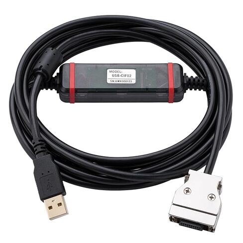 USB-CIF02 Adapter for CPM1/CPM1A/CPM2A/CPM2AH/C200HS/C200HX/HG/HE CQM1 Series PLC Programming Cable Data Download Line(FTDI) in Saudi Arabia