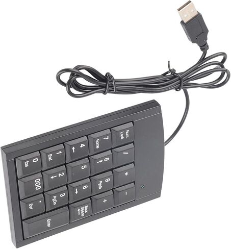 USB Numeric Keypad, Anti Slip Touch Design Keypad, Plug and Play, Ideal for Laptop Desktop Computer iOS in Saudi Arabia
