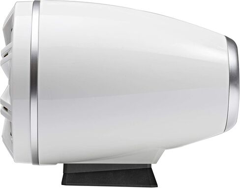 KICKER KMFC65W 6.5" Flat Mount Loaded Marine Wake Towers with 46KM654L Speakers - White Grills and Enclosures (Includes LED Remote) in Saudi Arabia