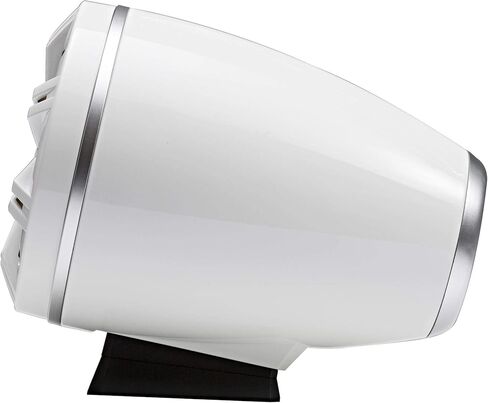 KICKER KMFC65W 6.5" Flat Mount Loaded Marine Wake Towers with 46KM654L Speakers - White Grills and Enclosures (Includes LED Remote) in Saudi Arabia