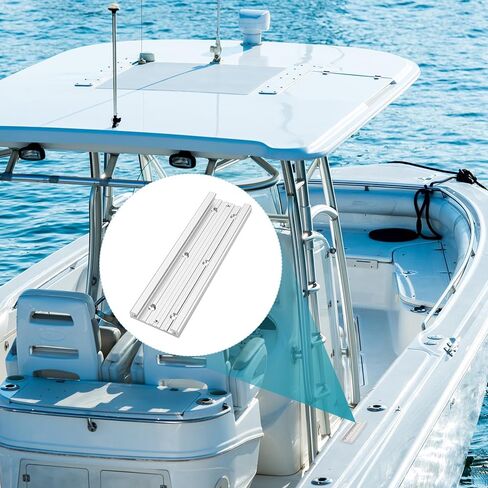 Frienda Aluminum Mounting Track System for Boat Accessories, Fishing Systems Mounting Tracks for Rod Holders, Anodized Aircraft Grade Aluminum in Saudi Arabia