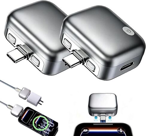 Smart Auto Stop Charging Adapter | 140W Physical Auto Disconnect Charger Protector | AI Intelligent Power Cut-Off for Battery Health | Overcharge Protection for Phone, Tablet & Laptop in Kuwait