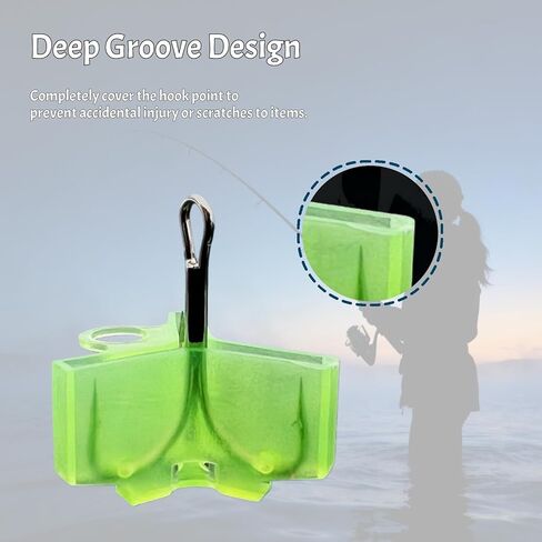 375 Pcs Treble Hook Covers Assorted Sizes - Fishing Hook Protector Safety Bonnets Guards, Spring Design Hollow Construction Tangles Free for Fishing Lures in Saudi Arabia
