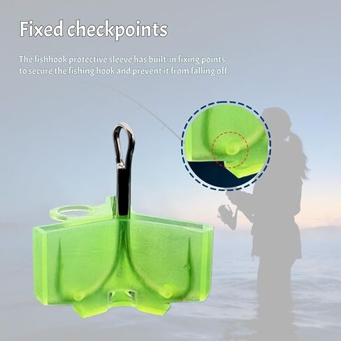 375 Pcs Treble Hook Covers Assorted Sizes - Fishing Hook Protector Safety Bonnets Guards, Spring Design Hollow Construction Tangles Free for Fishing Lures in Saudi Arabia