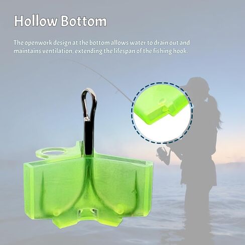 375 Pcs Treble Hook Covers Assorted Sizes - Fishing Hook Protector Safety Bonnets Guards, Spring Design Hollow Construction Tangles Free for Fishing Lures in Saudi Arabia