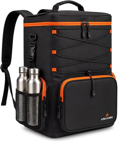 Cooler Backpack Insulated Waterproof 35L – Backpack Coolers Insulated Leak Proof for Men & Women – Soft Ice Chest Backpack Cooler for Beach, Camping, Hiking & Travel in Saudi Arabia