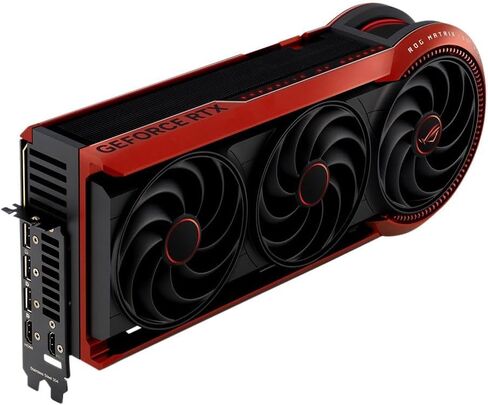 بطاقة رسومات الألعاب ASUS ROG Matrix Platinum GeForce RTX 5090 OC إصدار الذكرى السنوية الثلاثين، 32 جيجابايت GDDR7، PCIe 5.0، 512 بت، تبريد معدني سائل، DisplayPort 2.1b، HDMI 2.1b، MTX5090P32G30TH in Saudi Arabia