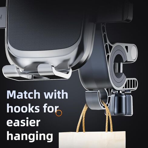 Motorcycle Phone Mount with Shock Absorber - Anti-Vibration Handlebar Phone Holder, Adjustable, Compatible with Bicycles, Scooters, ATVs, Fits 5.4-6.9 Inch Smartphones in Saudi Arabia