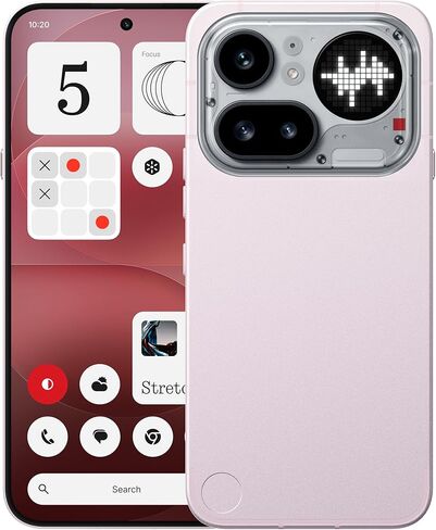 لا شيء هاتف (4a) Pro Cell Phone 2026 جديد، هاتف ذكي يعمل بنظام Android 16، كاميرا ثلاثية العدسات، تعديلات صور AI، شاشة AMOLED مقاس 6.83 بوصة 144 هرتز، بطارية 5080 مللي أمبير في الساعة، مصفوفة رسومية ثنائية الشريحة (أسود، 8 + 128 جيجابايت) | الهاتف in Kuwait