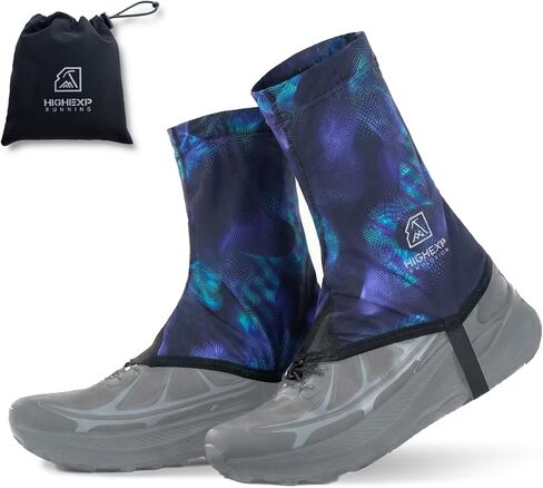 حذاء Trail Gaiters للجري منخفض حذاء للكاحل قابل للتنفس ومقاوم للرمال وخفيف الوزن وقابل للتعديل للمشي لمسافات طويلة للنساء والرجال in Kuwait