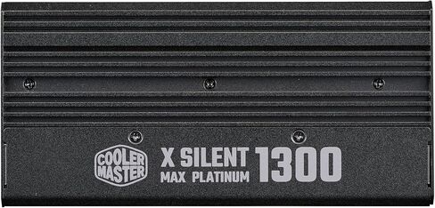 Cooler Master X Silent MAX Platinum 1300 Fully Modular Power Supply – 80+ Platinum Certified PSU, ATX 3.1 & PCIe 5.1 Ready, Low Noise, Infineon CoolMOS, 15-Year Warranty, Black in Saudi Arabia
