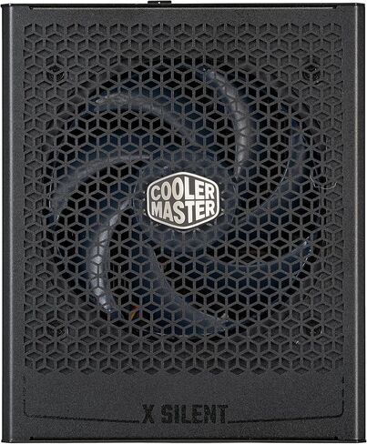 Cooler Master X Silent MAX Platinum 1300 Fully Modular Power Supply – 80+ Platinum Certified PSU, ATX 3.1 & PCIe 5.1 Ready, Low Noise, Infineon CoolMOS, 15-Year Warranty, Black in Saudi Arabia