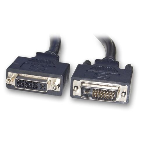 CableWholesale 10 Feet DVI-D Dual Link Extension Cable, Black, DVI-D Male to DVI-D Female, 3 Meter, 28 AWG, 2560 x 1600, DVI-D Cable, Computer Monitor, Projector, HDTV Cable in Saudi Arabia