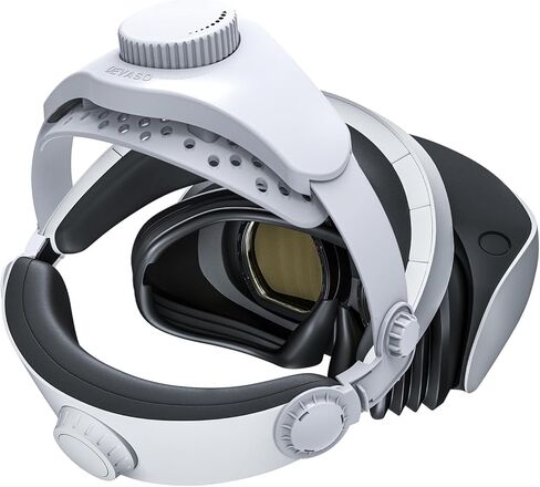 حزام رأس قابل للتعديل لسماعات PS VR2، أشرطة رأس لتخفيف الضغط، استبدال أحزمة رأس مريحة، 210 × 115 × 110 مم، كما تظهر الصورة in Saudi Arabia