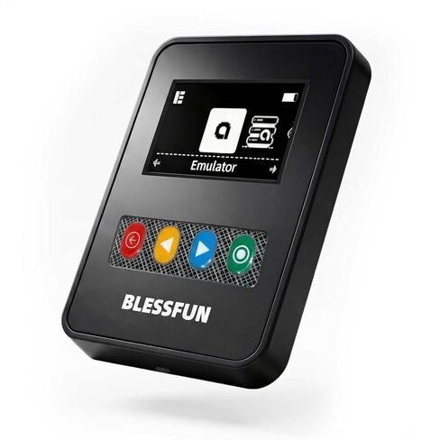 محاكي ZH NFC، تخزين أكثر من 3000 بيانات NFC، شاشة OLED مقاس 1.3 بوصة، أزرار تحكم سهلة، متوافق مع أكثر من 60 لعبة، قابل لإعادة الشحن، منفذ من النوع C، أسود in Kuwait