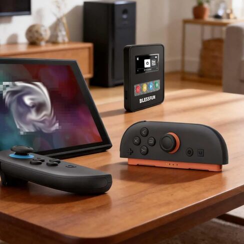 محاكي ZH NFC، تخزين أكثر من 3000 بيانات NFC، شاشة OLED مقاس 1.3 بوصة، أزرار تحكم سهلة، متوافق مع أكثر من 60 لعبة، قابل لإعادة الشحن، منفذ من النوع C، أسود in Kuwait
