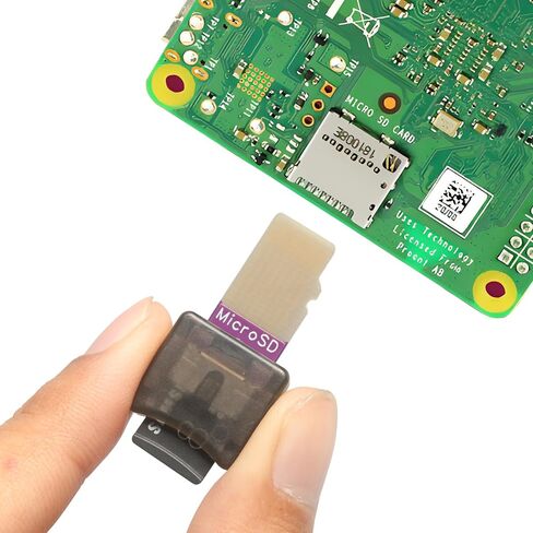 Micro SD/TF Memory Card Male-to-Female Extension Adapter with Housing Expansion Test Tool Compatible with Car GPS, Raspberry Pi and 3D Printers in Saudi Arabia