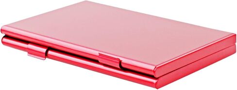 Foto&Tech RED Aluminum Memory Card Carrying Case 4 Slots Compatible with Compact Flash Card Lexar SanDIsk Kingston Sony in Saudi Arabia