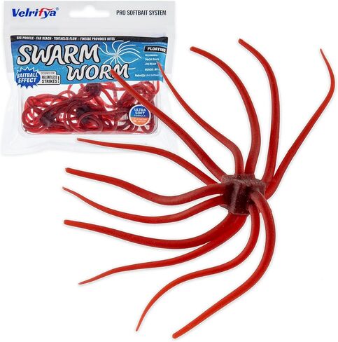 Tentacle Dice Bait – Japanese Style Finesse Dice Fishing Lure Floating Worm Soft Plastic Baits for Bass Fishing, Drop Shot, Jig Head, Wacky Rig in Saudi Arabia