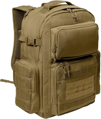 Personalized Tactical Backpack, Range Bag, Loop Panel for Badges and Patches, Military Bag, Monogrammed Name, Olive Drab in Saudi Arabia