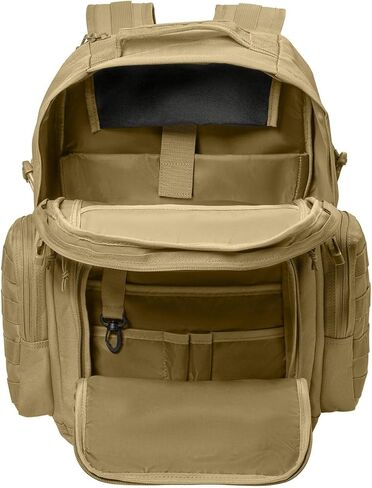Personalized Tactical Backpack, Range Bag, Loop Panel for Badges and Patches, Military Bag, Monogrammed Name, Olive Drab in Saudi Arabia
