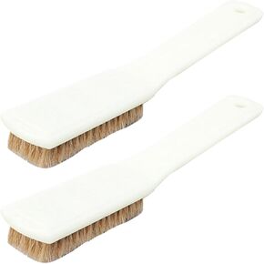 2pcs Boars Hair Rocks Cleaning Brush with Sturdy Handle, 96-Hole Walnut Stone Scrubbing Tool for Outdoor Sports Climbing and Chalk Removal in Saudi Arabia