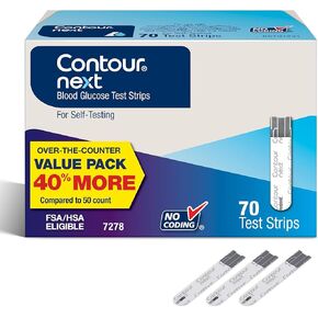 Ascensia Contour Next Blood Glucose Test Strips, 35 Count in Saudi Arabia
